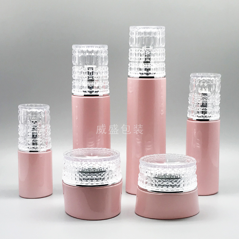 粉色高档玻璃瓶新款定制(图3)